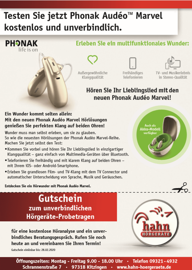Hören Sie bei uns Ihr Lieblingslied, Flyer