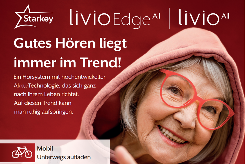 Gutes Hören liegt im Trend, Flyer