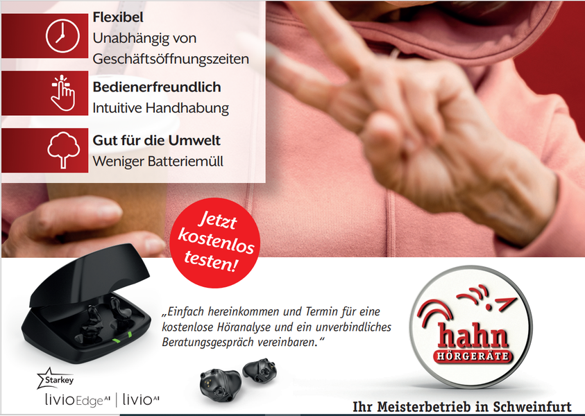 Gutes Hören liegt im Trend, Flyer
